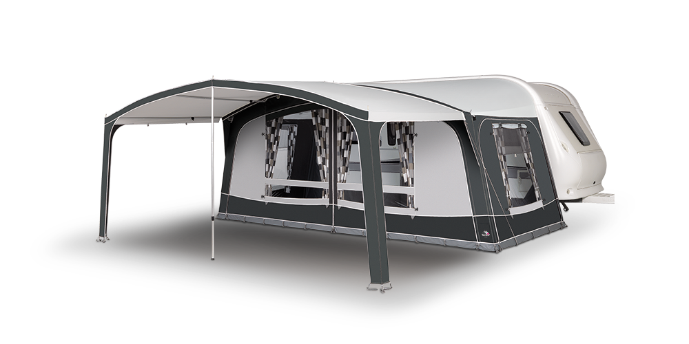 Dorema Octavia Aluminium Canopy from another angle