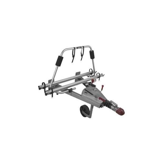Side view of the Thule Caravan Light A-frame bike rack